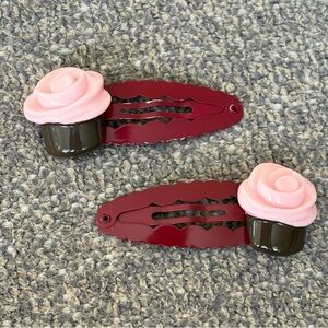 Gymboree Sweet Treats Cupcake Snap Clips